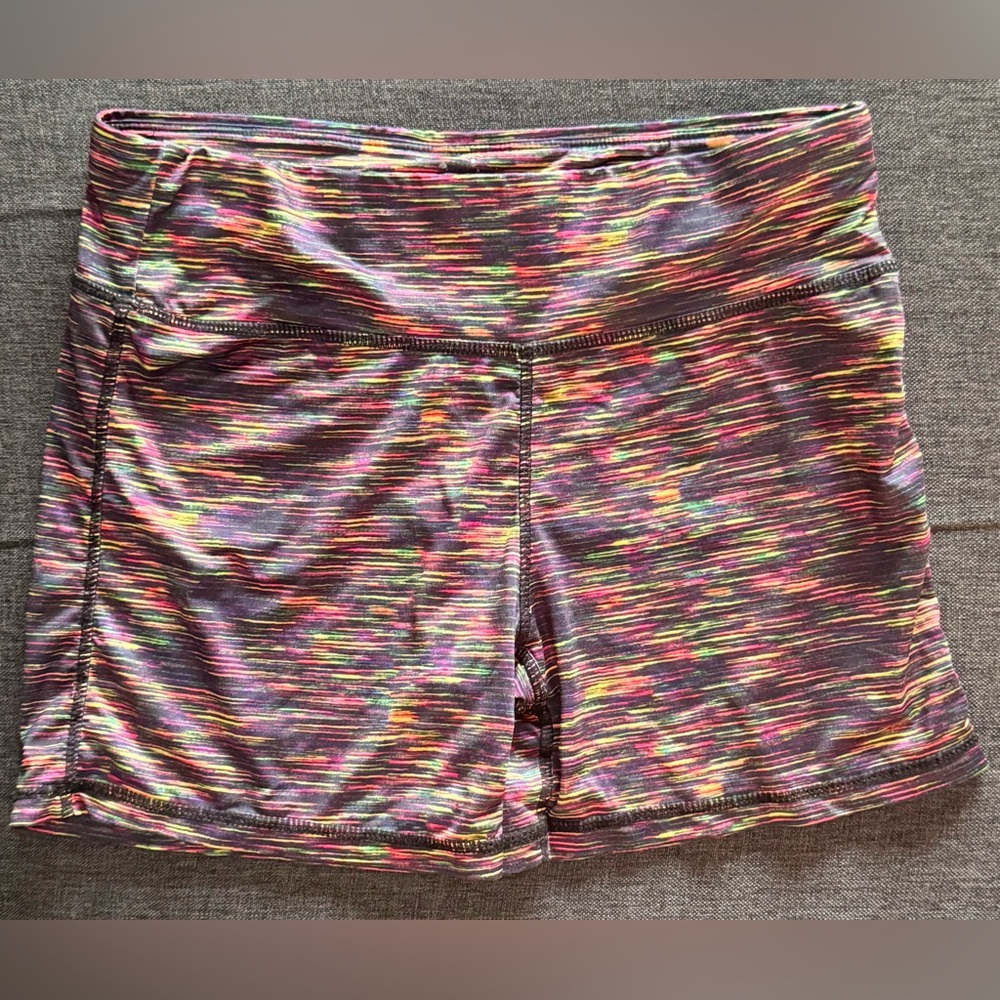 women’s rainbow shorts